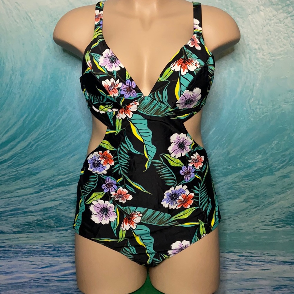 Curvy Size One Piece Monokini XXL